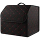 Органайзер в багажник автомобиля 34см*30см*30см black red - изображение 1