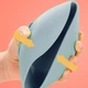 Глубокая тарелка 2Life Y21 для первых блюд на присоске и силиконовая ложечка Голубой n-12838 - изображение 5