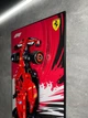 Арт Держатель Рамка на Стену 80x50 см. для Фирменного Конструктора Technic Ferrari F1 SF-24 (42207) Подставка для Феррари Формула 1 Type-C - изображение 11