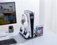 Підставка для PS5 Canyon CS-51 RGB Slim/DE з охолодженням і зарядкою для геймпадів Black (CND-CSPS5B-1) - зображення 8