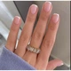 Накладні нігті Nail френч, м'який квадрат, короткі, 24 шт - зображення 1