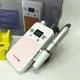 Портативный фрезер для ногтей Nail Drill YT-928 аккумуляторный с индикатором заряда на 35 000 оборотов. Цвет: белый - изображение 8