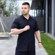 Рубашка мужская Marsel Pobedov льняная XXL синяя (24816) - изображение 7