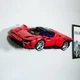 Настінне 3D Кріплення для Фірмового конструктора Technic Ferrari Daytona SP3 (42143) Ферарі Дайтона - Чорне - зображення 7