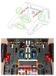 Настінне 3D Кріплення для Фірмового конструктора Technic Ferrari Daytona SP3 (42143) Ферарі Дайтона - Чорне - зображення 15