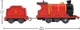 Моторизированный паровозик Джеймс Томас и Друзья Thomas & Friends Motorized James Battery-Powered Engine Fisher-Price (HDY70) - изображение 6