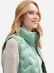 Теплый жилет женский Tom Tailor 1044394-22577 L Зеленый (4068127755810) - изображение 4