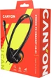 Наушники Canyon CNS-CHS01BO Black-Orange - изображение 3