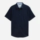 Рубашка хлопковая мужская Tom Tailor 1045089-10668 2XL Темно-синяя (4068127926630) - изображение 5