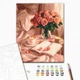 Картина по номерам Brushme Аромат роз и кофе 40х50 см (BS54286) - изображение 2