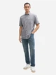 Рубашка мужская Tom Tailor 1045098-37200 S Серая (4068128268173) - изображение 3