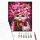 Картина по номерам Brushme Кошка в лилиях Марианна Пащук 40х50 см (BS54143) - изображение 2