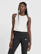 Спортивная майка для фитнеса женская New Balance Novelty Rib WT51551LIT L Бежевая (197967354793) - изображение 1