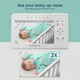Цифрова відеоняня Babysense V43 (P-202467) - изображение 6