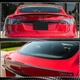 Спойлер Сухой карбон V8 (2012-2022) для Tesla Model S - изображение 2