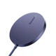 Бездротовий зарядний пристрій Baseus Simple Mini3 Magnetic 15W Purple (з кабелем живлення Type-C), темно-фіолетовий - зображення 2