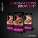 Стойкая краска для бровей SYOSS Brow Tint Черный 17 мл (4015100215182/9000101715781) - изображение 14