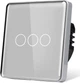 Сенсорний димер 1DAL з WiFi + BLE, 1 канал, Сірий Скло, З нулем (G86D-DR.WF.GR) - зображення 1