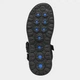 Мужские сандалии Geox U55ELB-000EK-C9999 45 30 см Черные (8058192246340) - изображение 6