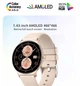 Смарт часы женские Colmi V89 Gold пульсометр, прием звонков, разговор, Amoled экран - изображение 5