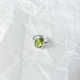 Серебряное кольцо с хризолітом 6.933ct, вес изделия 4,1 гр (2150701) - изображение 9