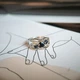 Серебряное кольцо с натуральным сапфиром 0.938ct, вес изделия 2,85 гр (2178699) - изображение 4