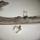 Серебряные серьги с натуральным сапфиром 1.313ct (2178873) - изображение 5