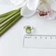 Серебряное кольцо с хризолітом 6.933ct, вес изделия 4,06 гр (2150701) - изображение 5