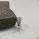Серебряное кольцо с фианитами, вес изделия 5,02 гр (2177579) - изображение 2