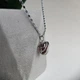 Серебряная подвеска с гранатом 3.993ct (2182238) - изображение 5