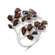 Серебряное кольцо с натуральным гранатом 4.212ct, вес изделия 5,83 гр (2166337) - изображение 1