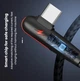 Кабель USB Type-C для швидкого заряджання Huawei Mate (1 метр), 90 градусів, чорний - зображення 2