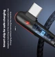 Кабель USB Type-C для швидкого заряджання Huawei Mate (1 метр), 90 градусів, берюзовий - зображення 2