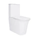 Унитаз-компакт Qtap Nando безободковый с сиденьем Soft-close QT12221222AW - изображение 1