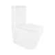 Унитаз-компакт Qtap Scorpio безободковый Ultra Quiet с сиденьем Soft-close QT14226088AW - изображение 1
