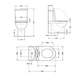 Унитаз-компакт Qtap Scorpio безободковый Ultra Quiet с сиденьем Soft-close QT14226088AW - изображение 2