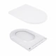 Унитаз-компакт Qtap Scorpio безободковый Ultra Quiet с сиденьем Soft-close QT14226088AW - изображение 8