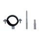 Хомут Thermo Alliance Standart 11/2" з чорною гумою (D47-51 мм) SD10040B - зображення 3