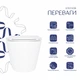 Унитаз подвесной Qtap безободочный Ultra Quiet для ванной комнаты с сиденьем Soft-close белый (600139) - изображение 3
