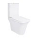 Унитаз-компакт Qtap Kalao безободковый с сиденьем Soft-close QT08221213AW - изображение 1