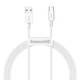 Кабель на 1м. USB to Type-C Superior Series 66W White, Baseus для зарядки и передачи данных (CATYS-02) - изображение 1