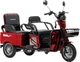 Електричний трицикл Crosser Transit TR-5 (1200W 72V/24Ah) - Червоний - зображення 1