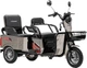 Электроскутер Трехколесный Crosser TR-5 Transit (1200W, 72V,24Ah) Серый - изображение 1