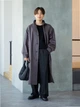 Плащ Uniqlo розмір L темно коричневе (471544) - изображение 7