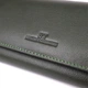 Горизонтальний гаманець у два складення з натуральної шкіри ST Leather 23067 зелений - зображення 5