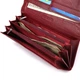 Женский кошелек с карманом для телефона из натуральной кожи ST Leather 23069 бордовый - изображение 7