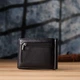 Мужской кошелек с металлическим зажимом из натуральной кожи ST Leather 23092 черный - изображение 9