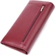 Практичный кошелек для женщин из натуральной кожи ST Leather 23098 бордовый - изображение 6
