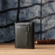 Стильный кошелек среднего размера из натуральной кожи ST Leather 23075 зеленый - изображение 10