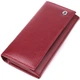 Практичный вертикальный кошелек из натуральной кожи ST Leather 23085 бордовый - изображение 1